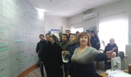 Филиал «Тулэнерго» провел День открытых дверей  для будущих техников-электриков