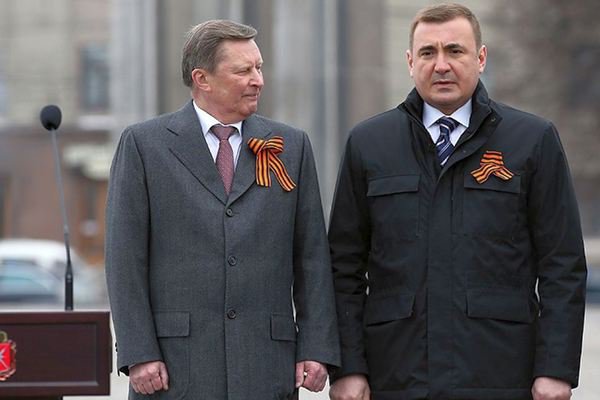 Во время открытия «Вахты памяти»